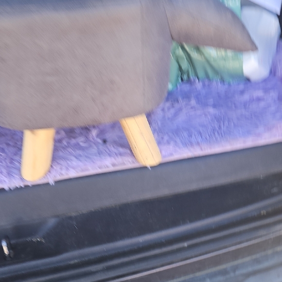 Gray Dinosaur Plush Ottoman - Picture 4 of 5